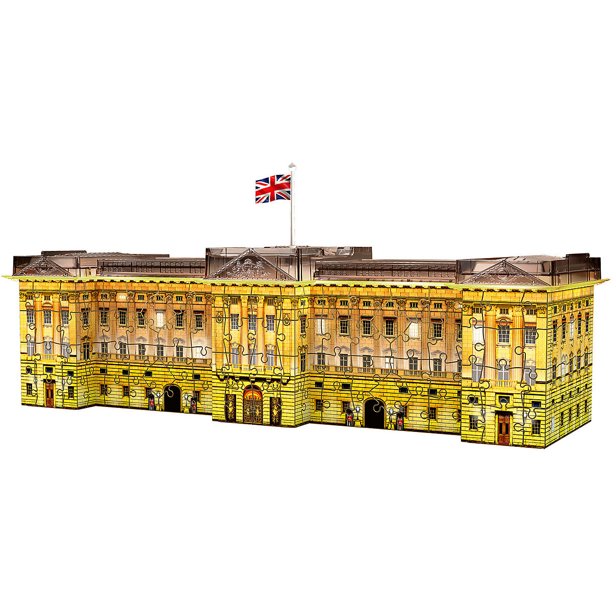 3D-Puzzle Night mit LED, B38 cm, 216 Teile, Buckingham Palace bei Nacht