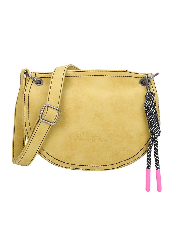 Fritzi aus Preußen Umhängetasche in Gelb - (B)27,5 x (H)22,5 x (T)11 cm günstig kaufen onesize