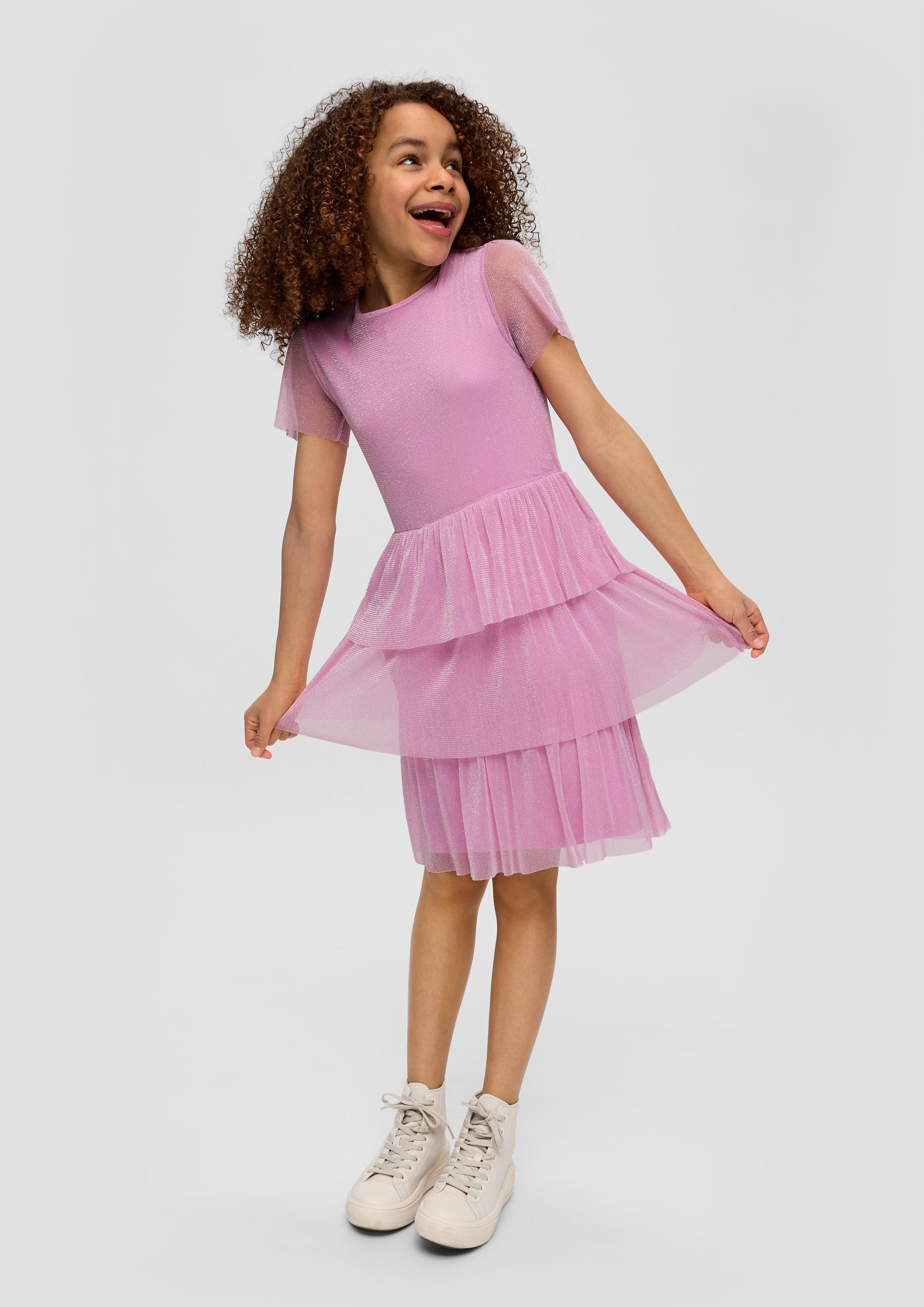 Kleid mit Volants  2140231-4442