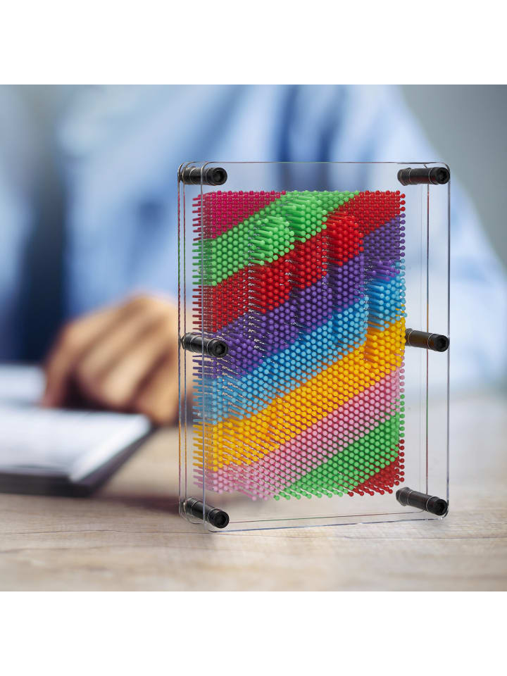 relaxdays 3D Nagelbild Pinart in Bunt - (B)15 x (H)20 cm günstig kaufen onesize