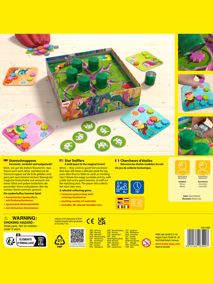 Haba Spiel Kinderspiel Sternschnuppern, Sammelspiel in mehrfarbig günstig kaufen onesize