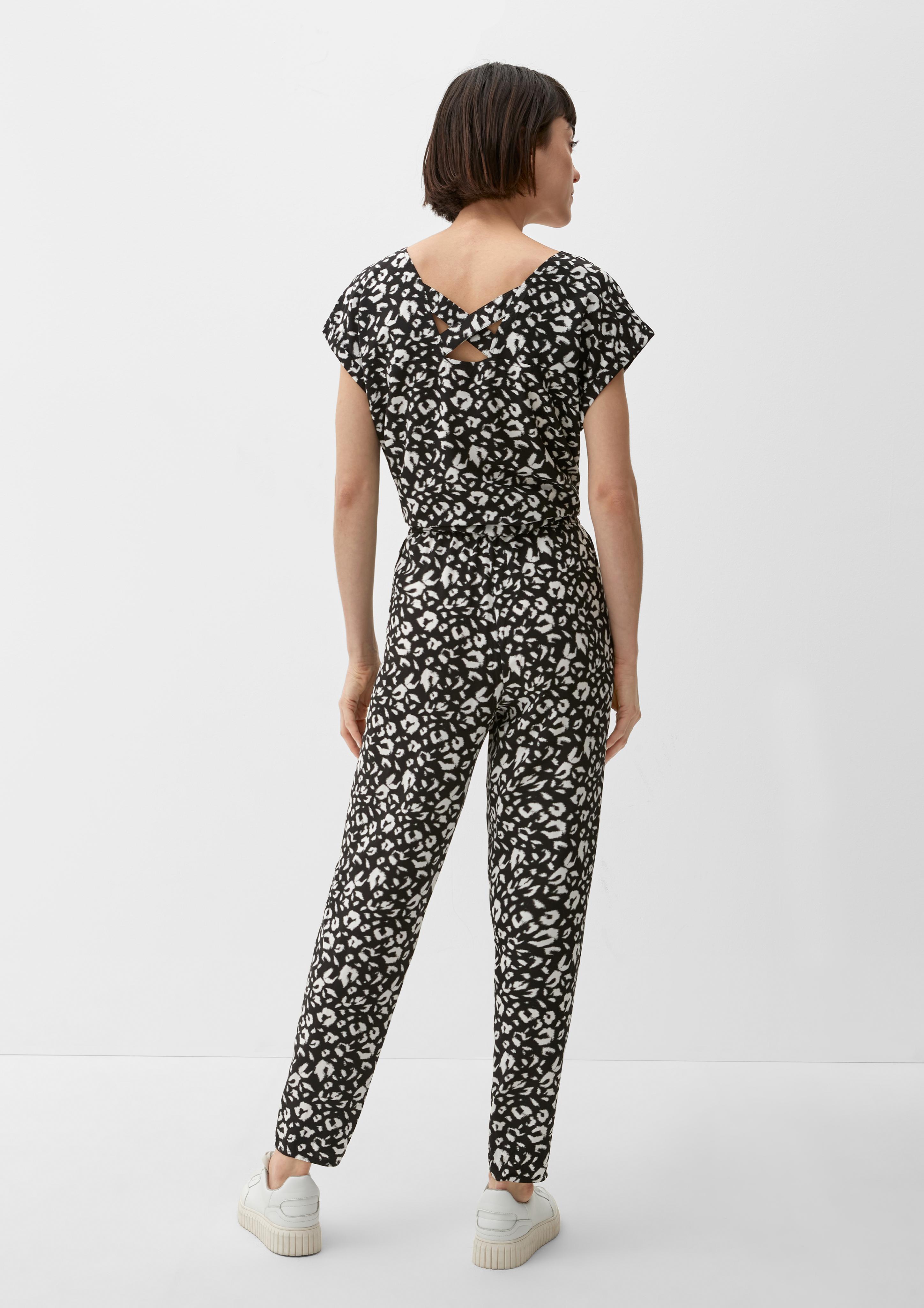 Relaxed: Hose aus reiner Viskose  2132619-99A6