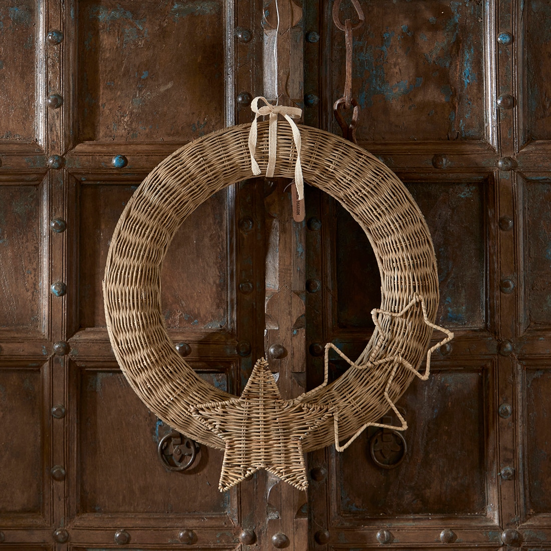 Rattan Falling Start Kranz
