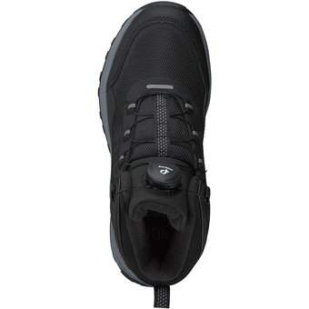 Run Lifewear Schnür Boots in schwarz