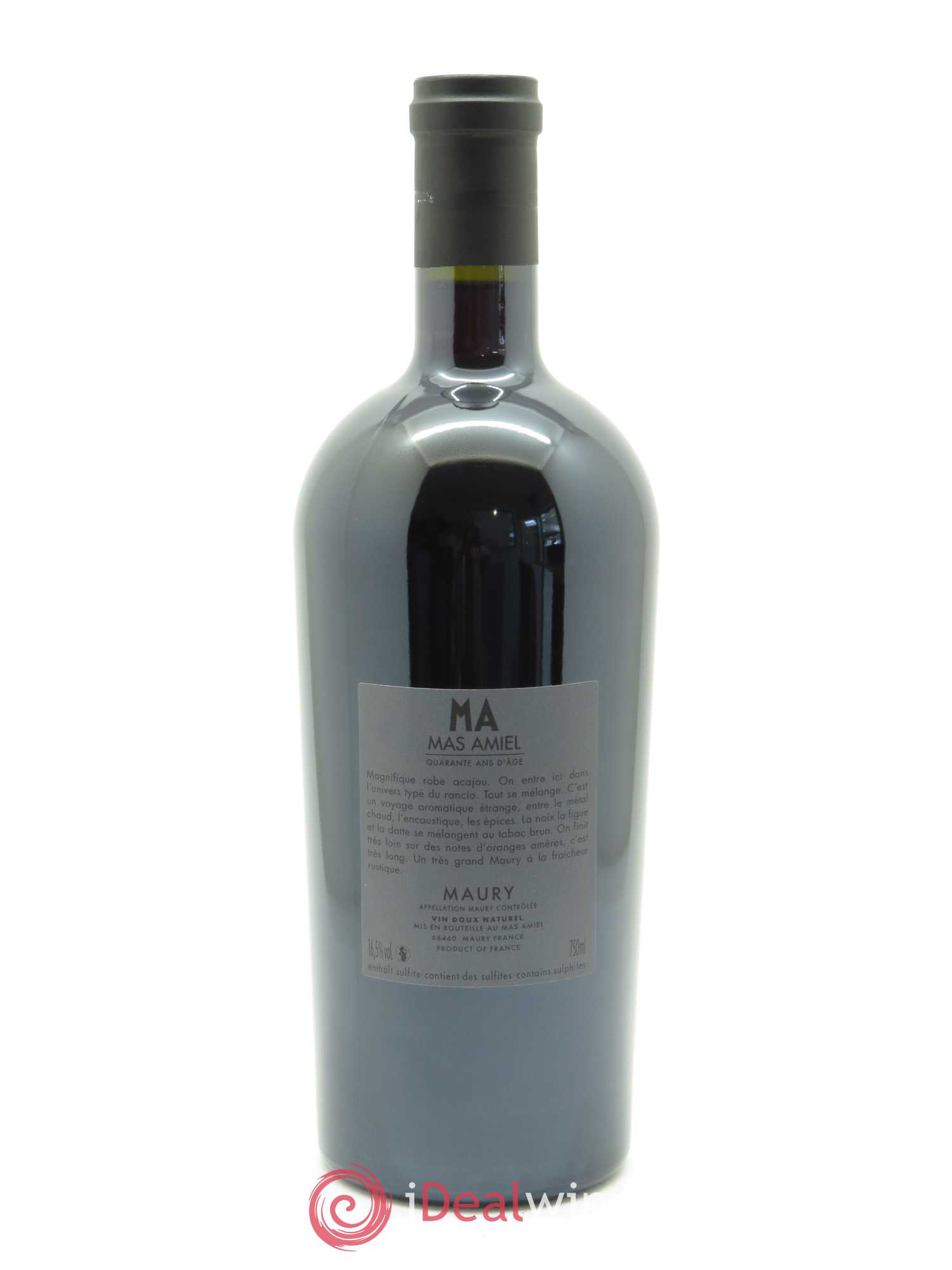 Maury Mas Amiel 40 ans d'âge   - Lot de 1 Bouteille