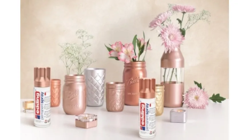 edding Permanent Spray 5200 rosegold 200 ml