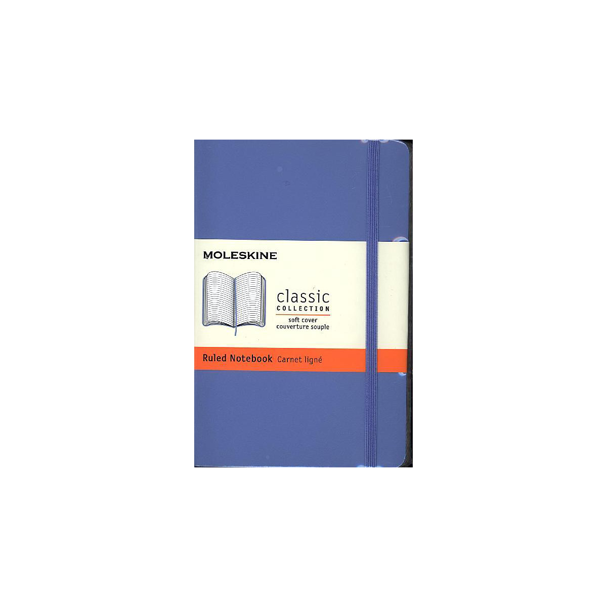 Moleskine Classic, Notizbuch Pocket/A6 Liniert, Hortensien Blau