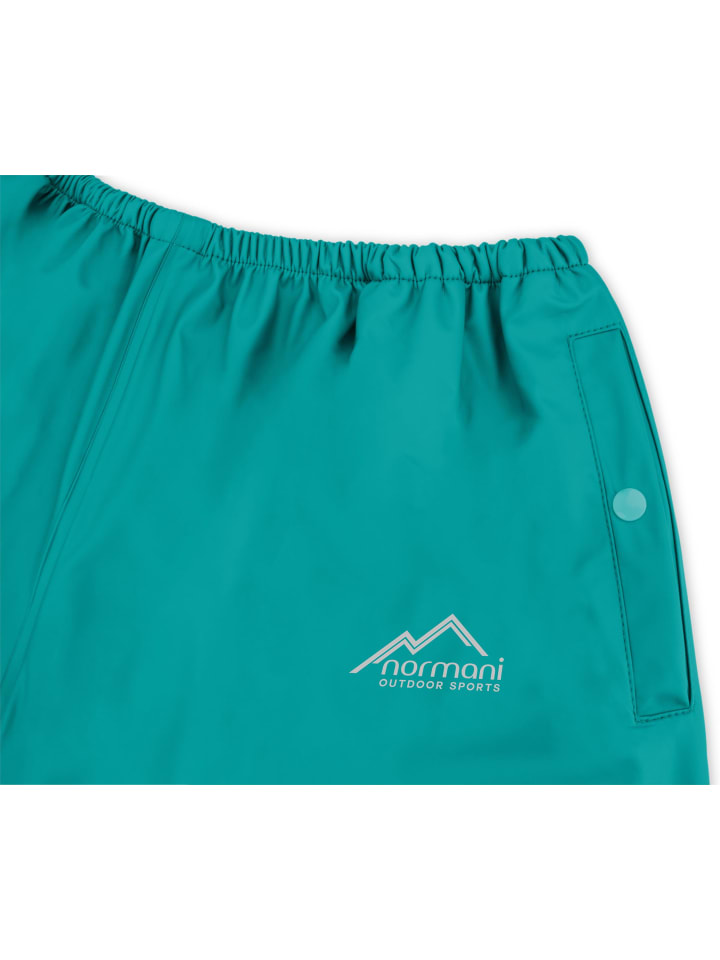 Normani Outdoor Sports Kinder Regenhose York in Petrol günstig kaufen