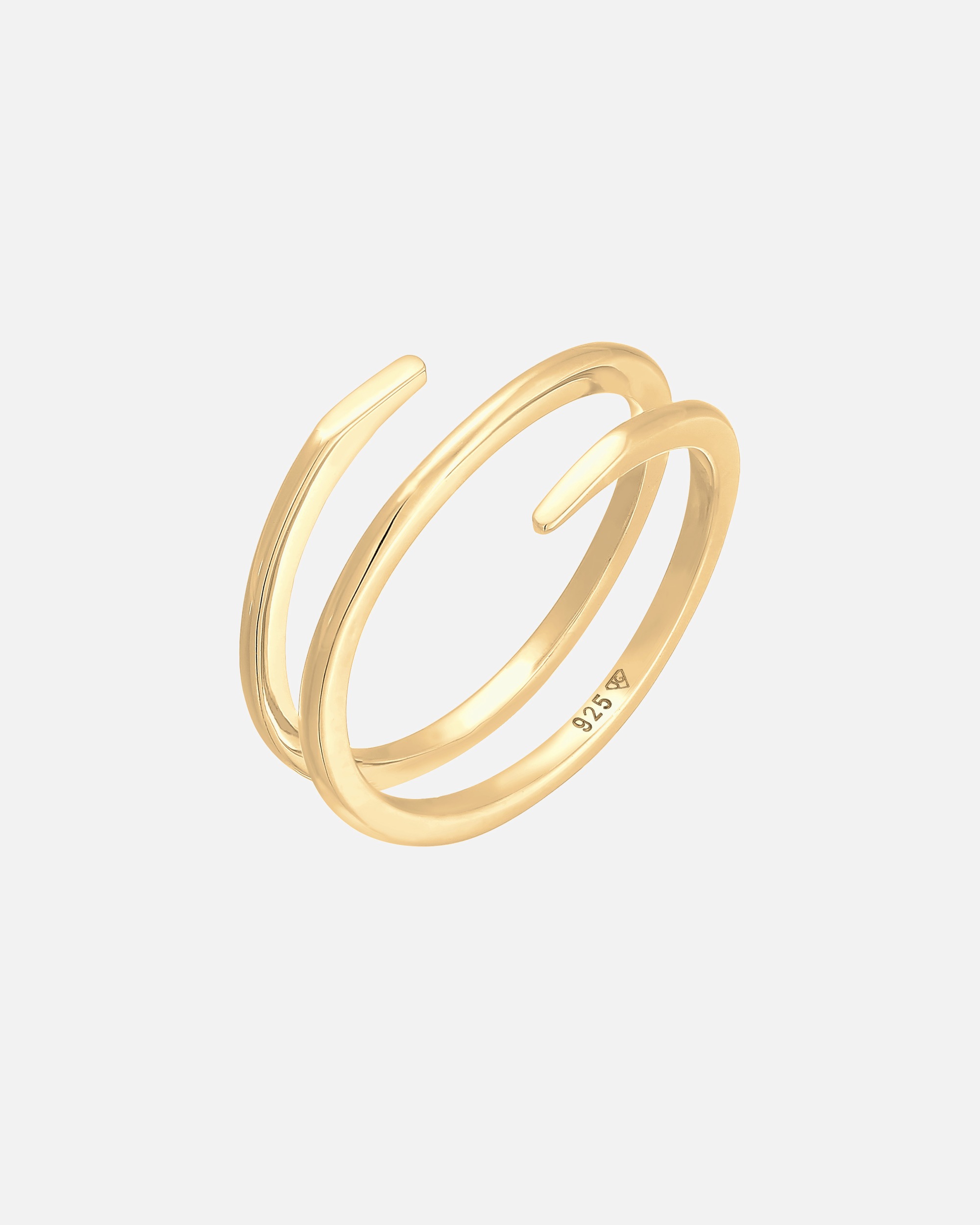 Pendientes Elli para mujer con diseño de filigrana retorcida en plata de ley 925.