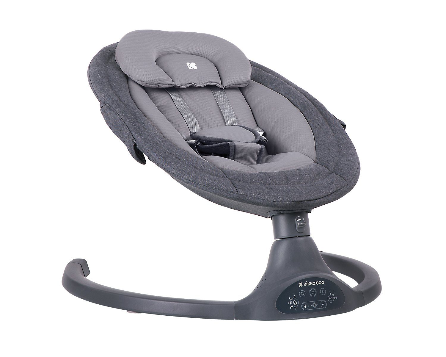 Kikkaboo Babywippe Babywippe Codie elektrisch, Schaukelfunktion, Fernbedienung, Bluetooth
