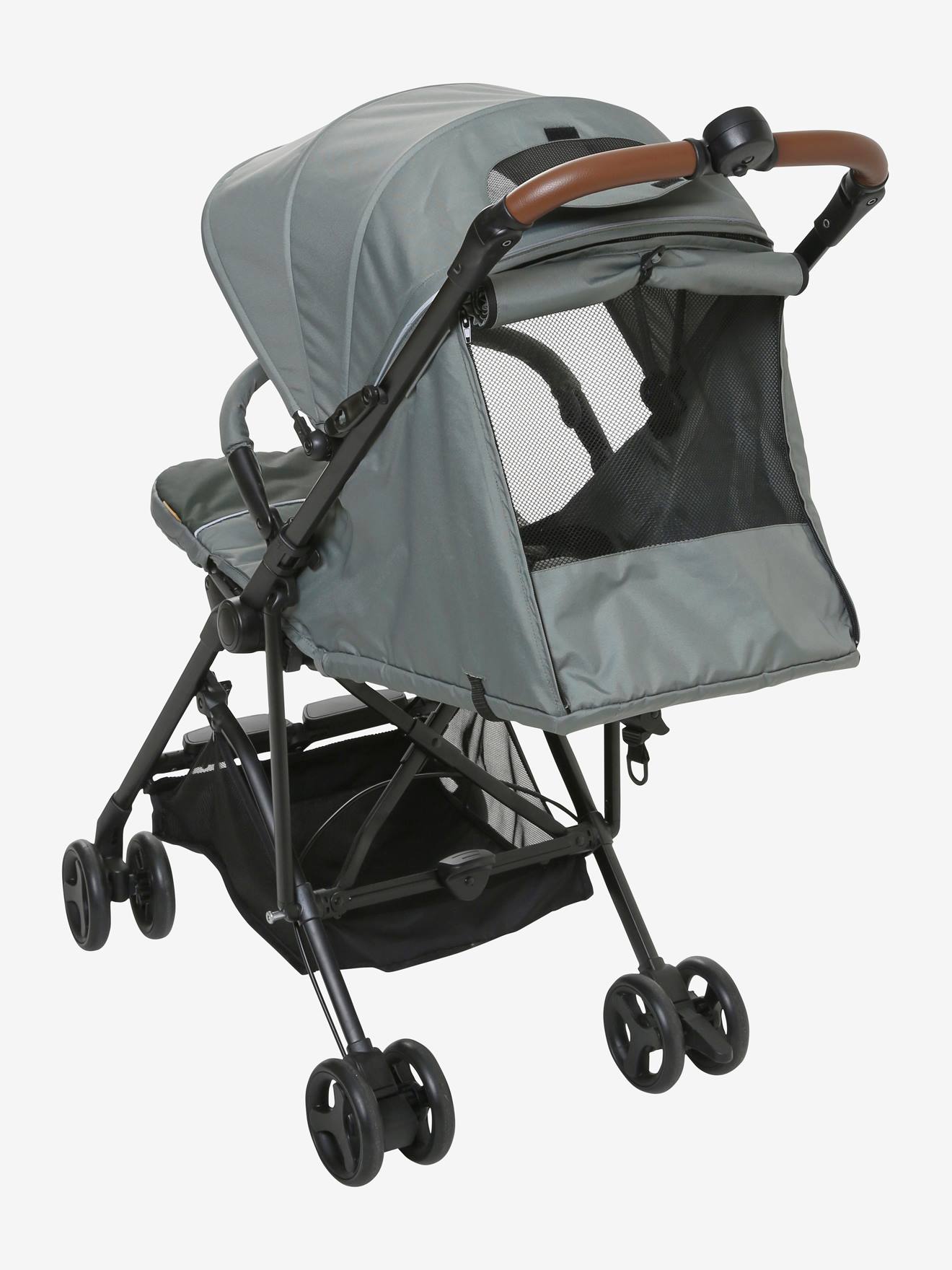 Poussette canne multiposition vertbaudet Easycity kaki
