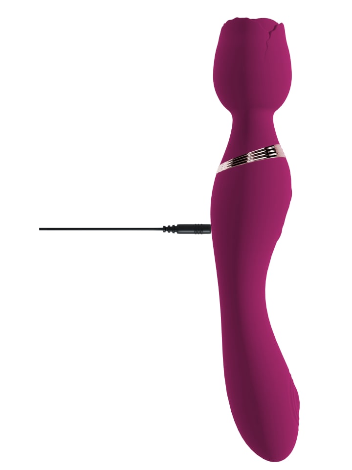 You2Toys Vibrator Thumping Wand Vibrator in rot günstig kaufen 23 cm
