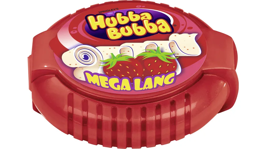 Hubba Bubba Erdbeere Mega Lang 56 g