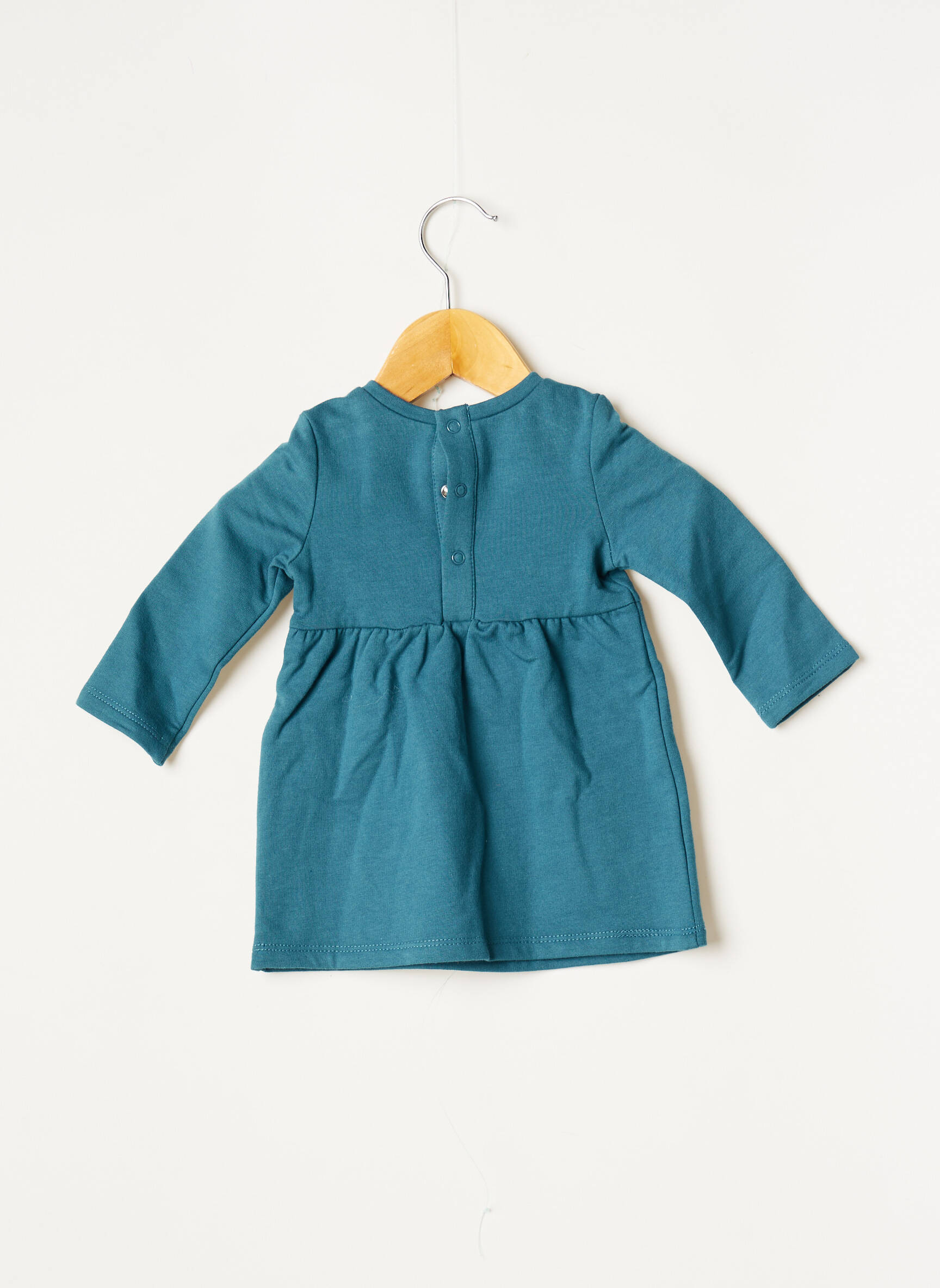 3 Pommes Robes Mi Longues Fille couleur vert