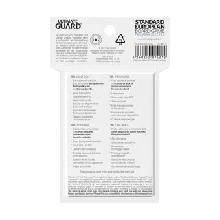 Ultimate Guard Premium Soft Sleeves für Brettspielkarten Standard European (50)