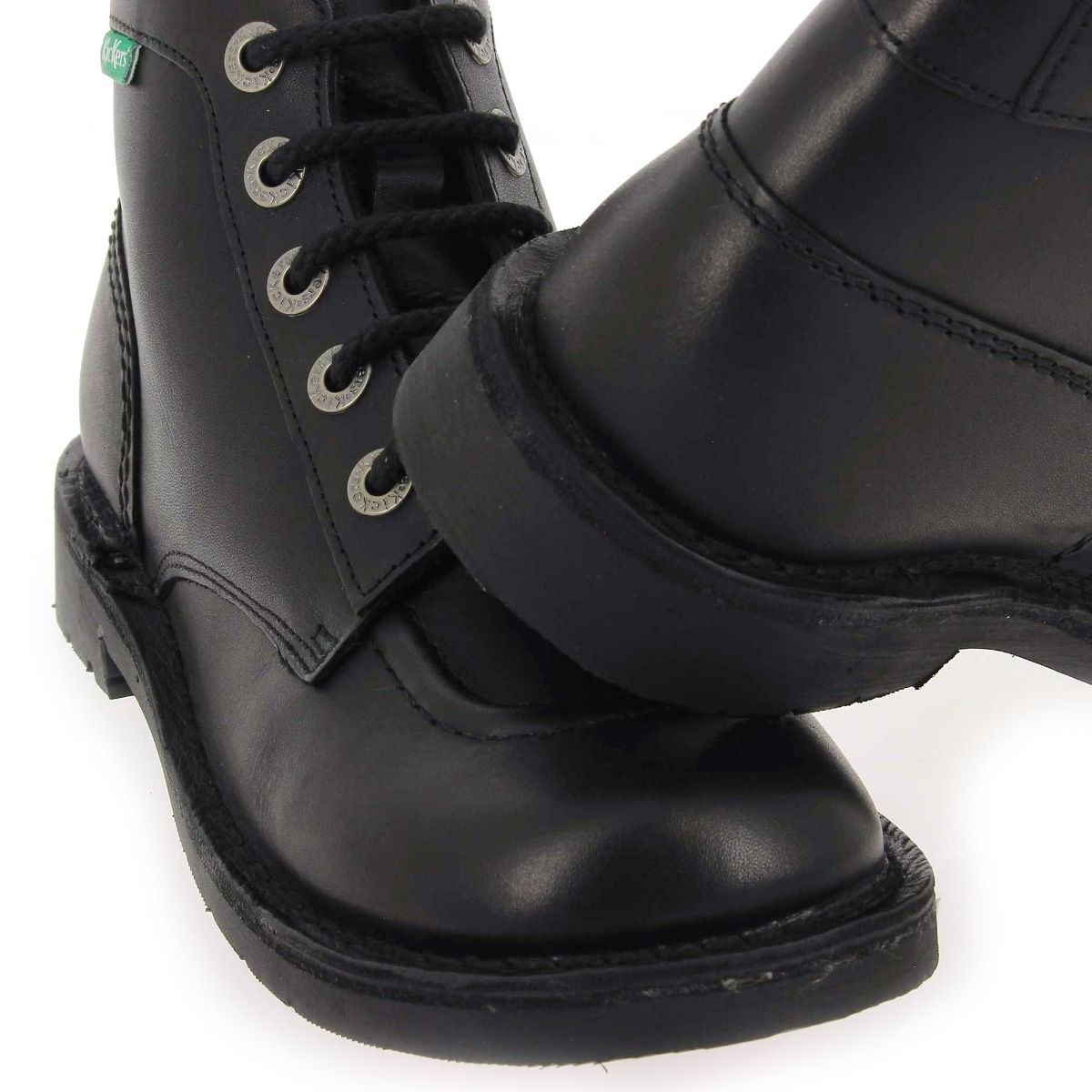 Kickers  KICK COLOR CUIR - Noir