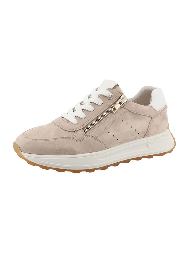 Tom Tailor Sneakers in Beige günstig kaufen