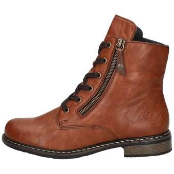 Rieker Schnürstiefelette in braun
