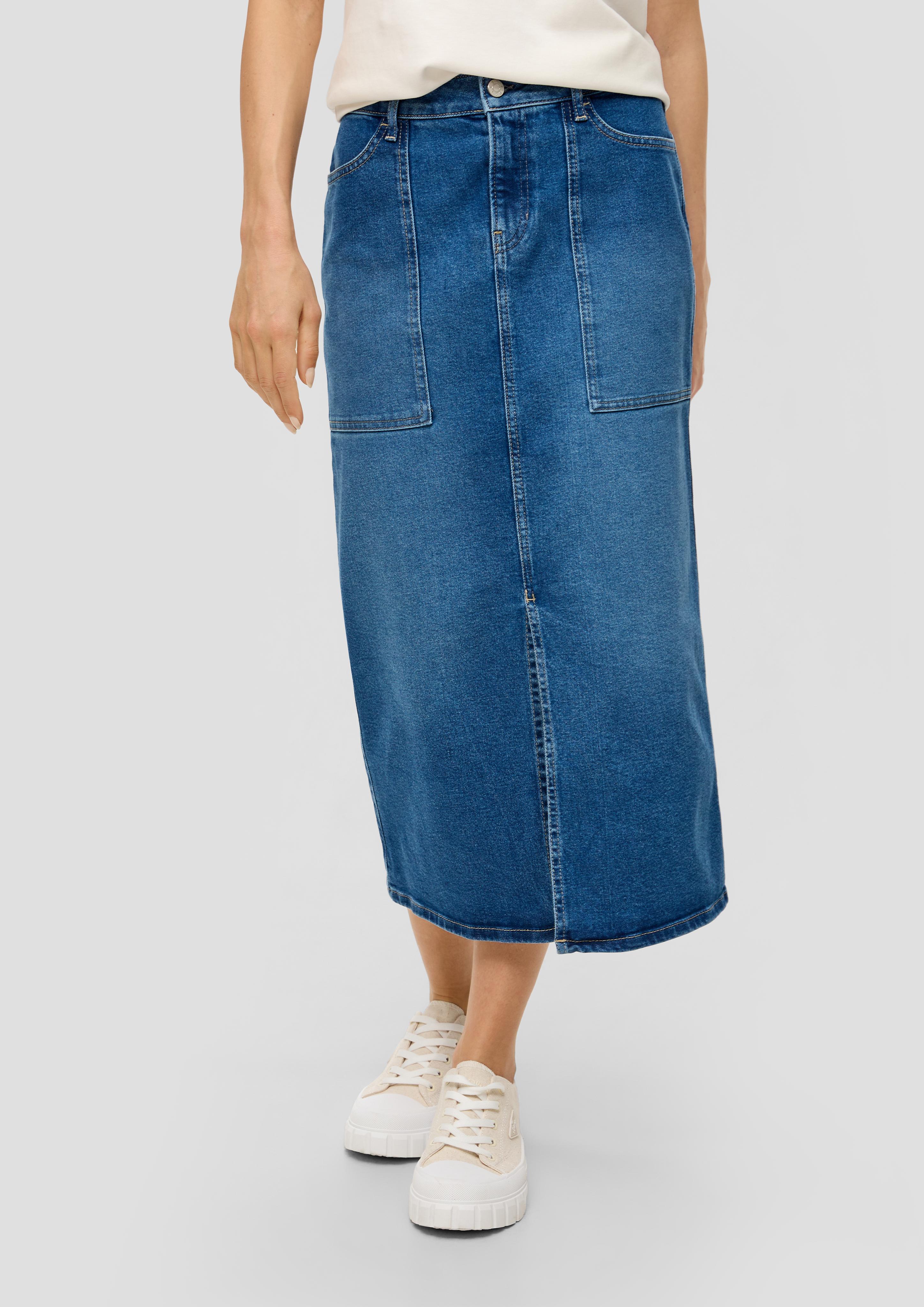 Jeansrock mit Gehschlitz  2140989-54Z6