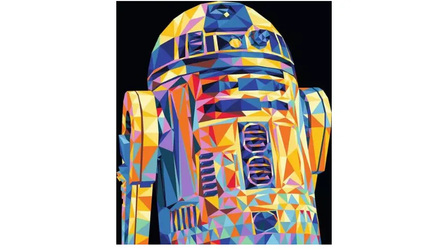 Ravensburger Beschäftigung - CreArt Star Wars - R2-D2 - Malen nach Zahlen