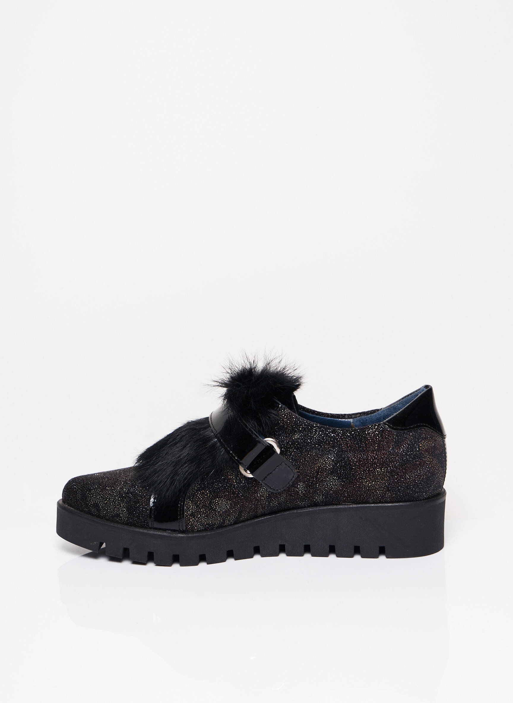 Humat Derby Femme couleur noir