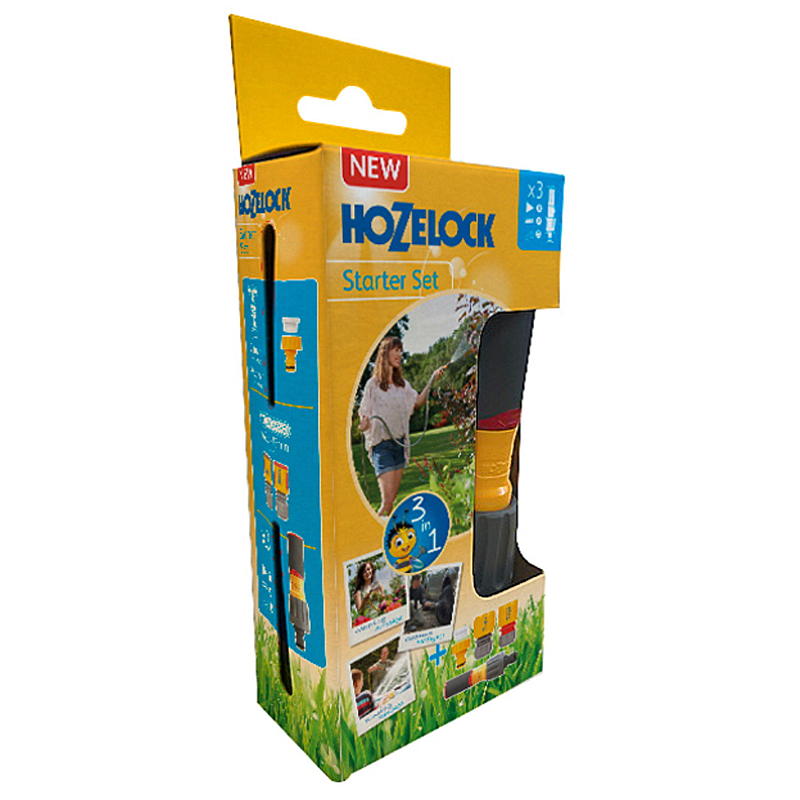 Hozelock Koblingssett 4 deler, Hozelock