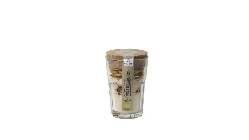 Quai Sud Bio Cocktail Zubereitung für Pina Colada im Mojitoglas 160 g