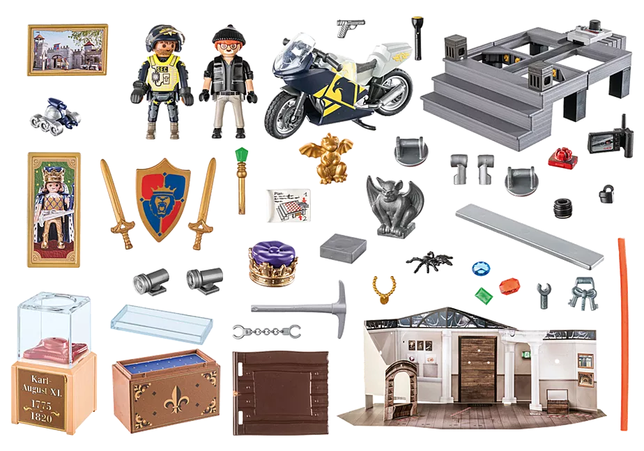 Adventskalender Polizei Museumsdiebstahl