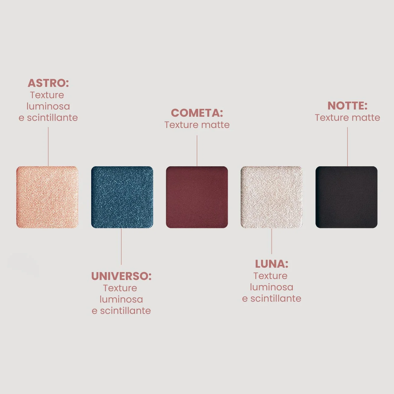 Eterna Eyes Palette - Szemhéjfesték Paletta, Kompakt Szemhéjfesték