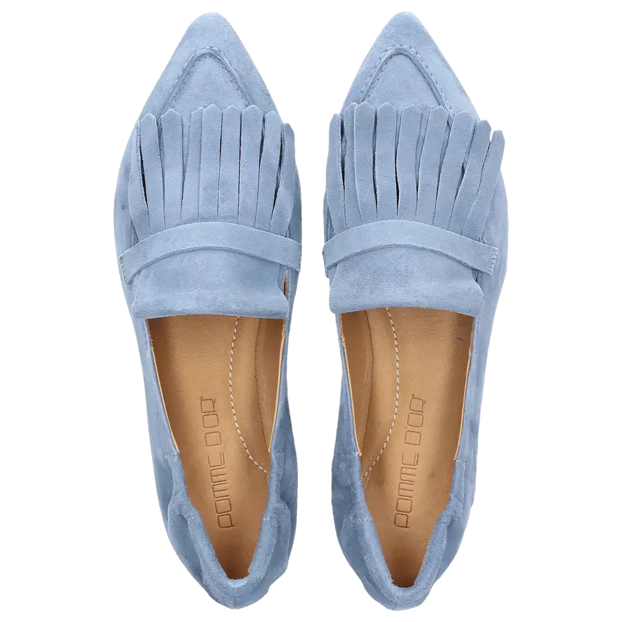 Pomme D`OR - Loafer 0122 Veloursleder - blau