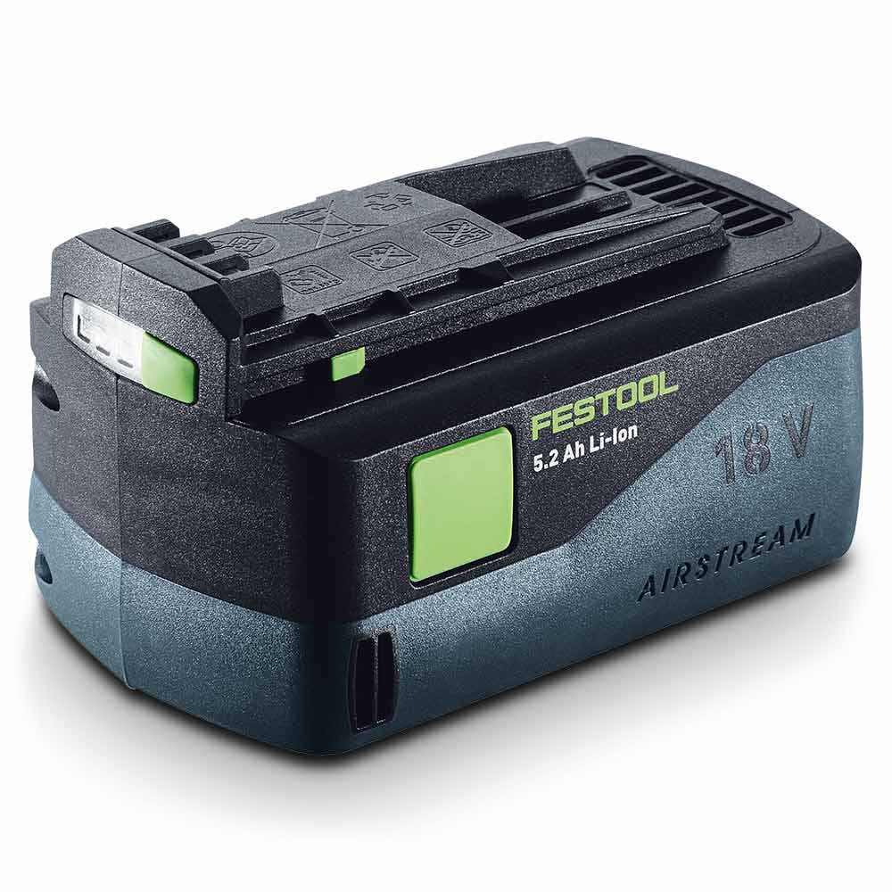 Conjunto de esmerilhadeira angular FESTOOL 18 V 2 x 5,2 Ah 125 mm 577032