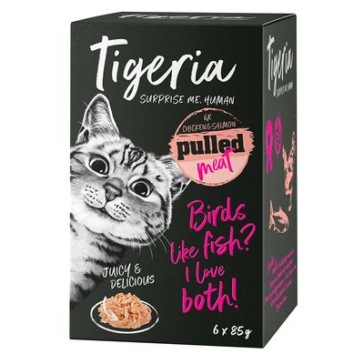 Tigeria Pulled Meat 6 x 85 g