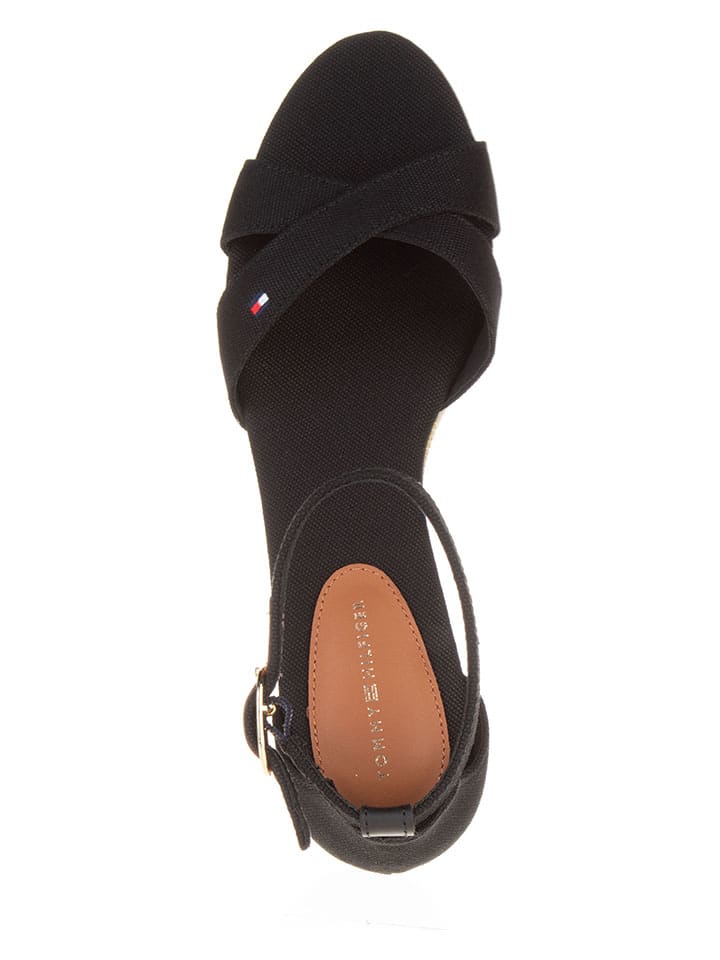 Tommy Hilfiger Shoes Keilsandaletten in Schwarz günstig kaufen