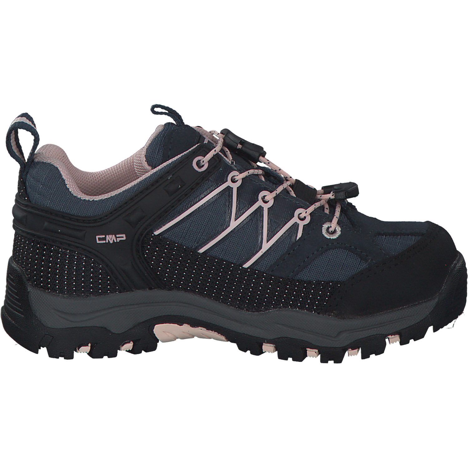 CMP Rigel Low 3Q54554 W, Trekkingschuhe, Kinder, Grau (asphalt-rose)