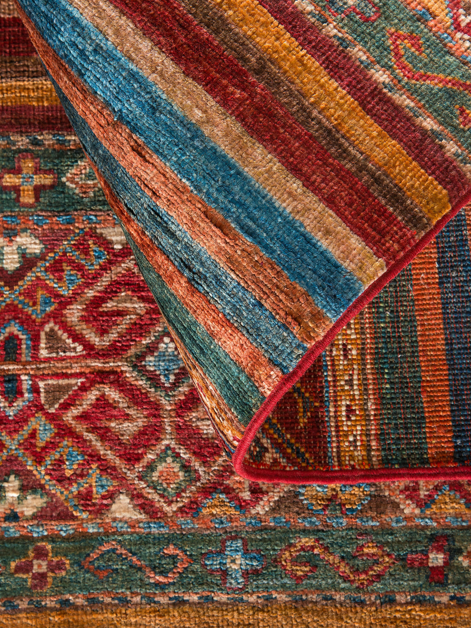 Chobi Schal ca. 83 x 124 cm, Unikat / Einzelstück