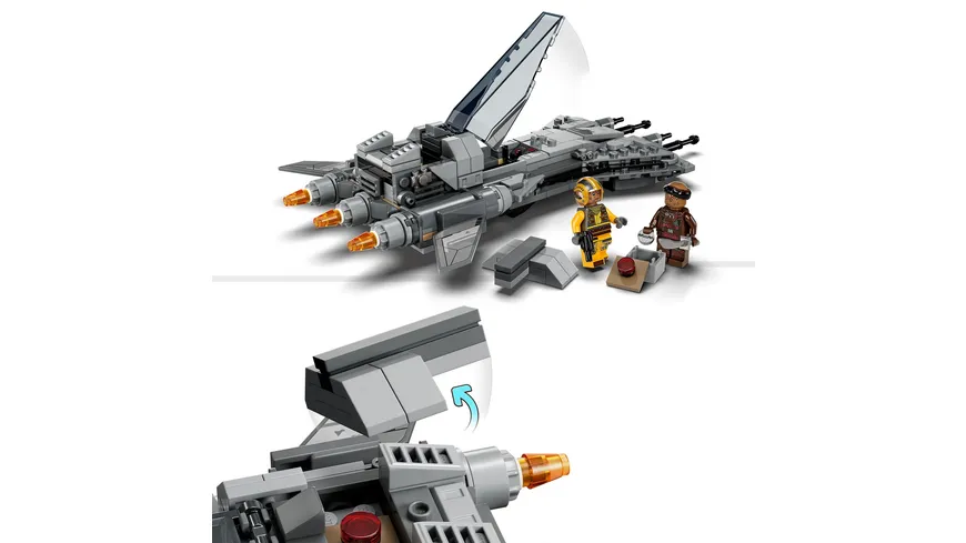 LEGO Star Wars 75346 Snubfighter der Piraten Set, The Mandalorian Modell