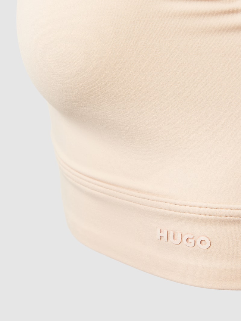 BH mit Logo-Bund in beige