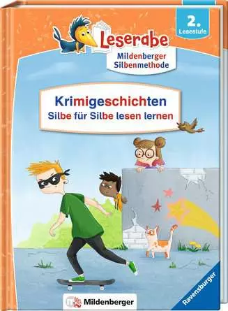 Leserabe - Sonderausgaben: Krimigeschichten - Silbe für Silbe lesen lernen