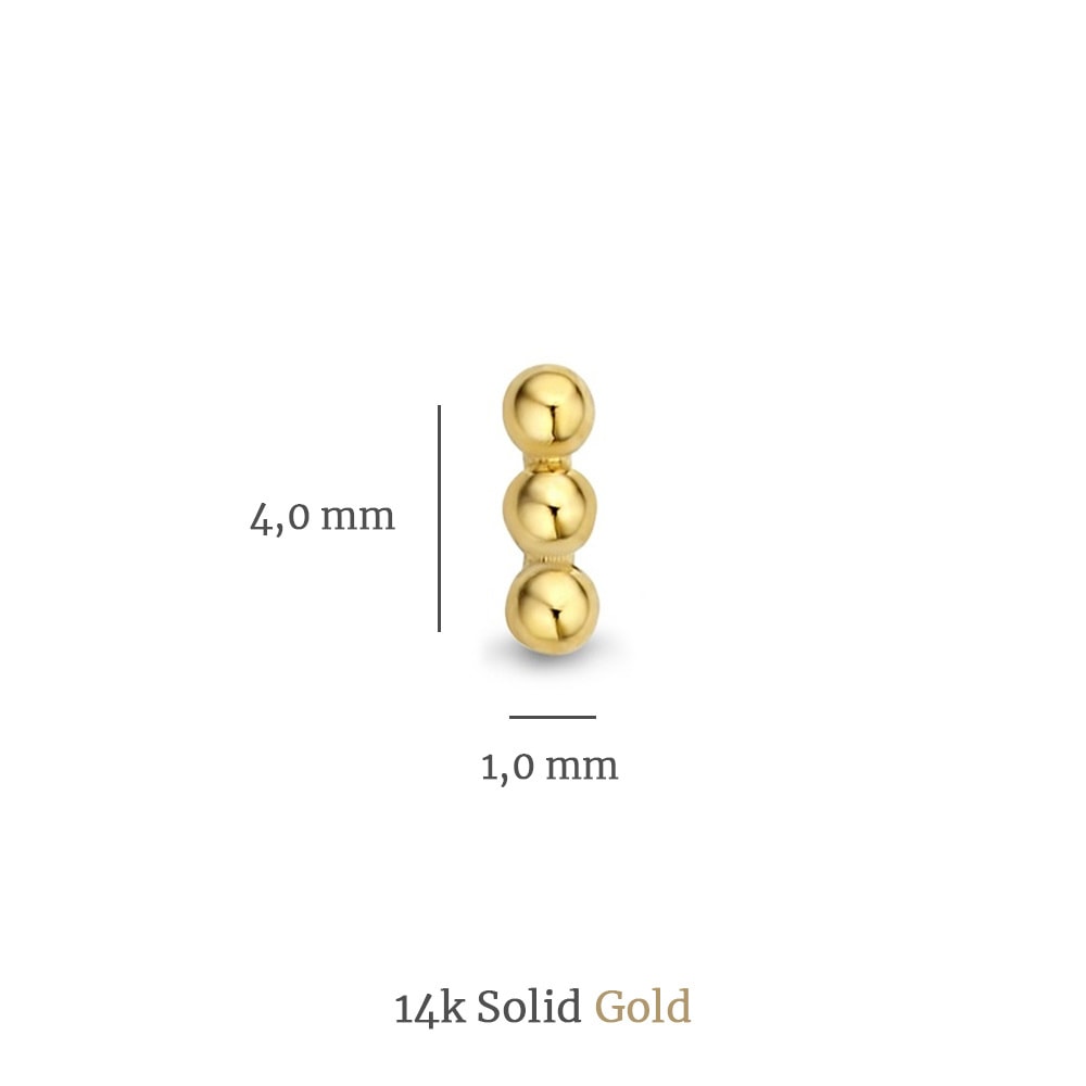 Isabel Bernard Rivoli Boucles d'oreilles - Or 585 / Or 14 carats Boucles d'oreilles