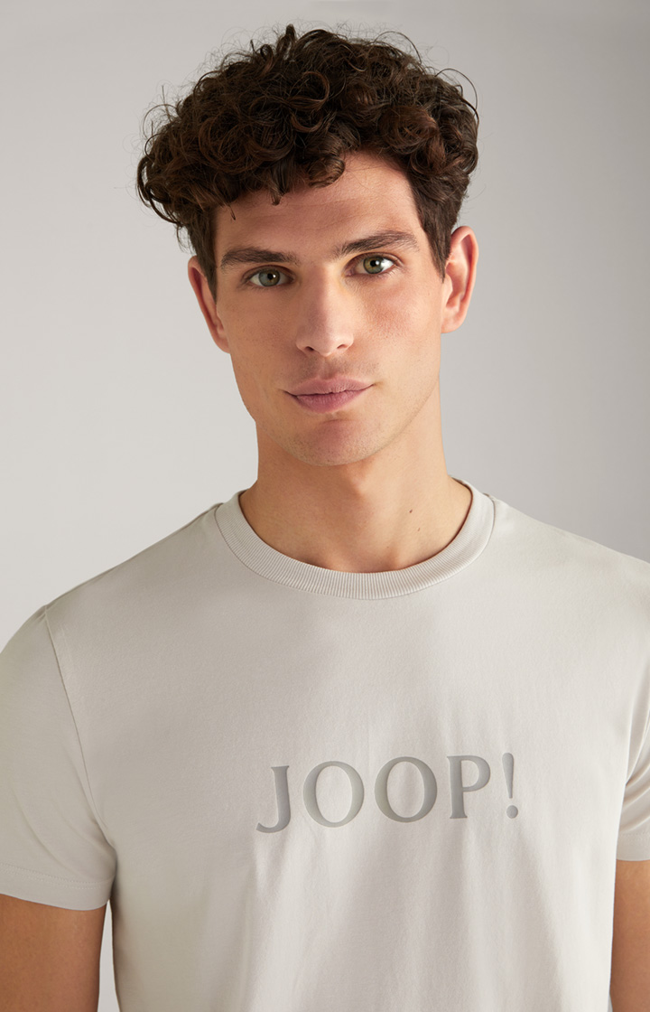 Loungewear T-Shirt in Hellbeige