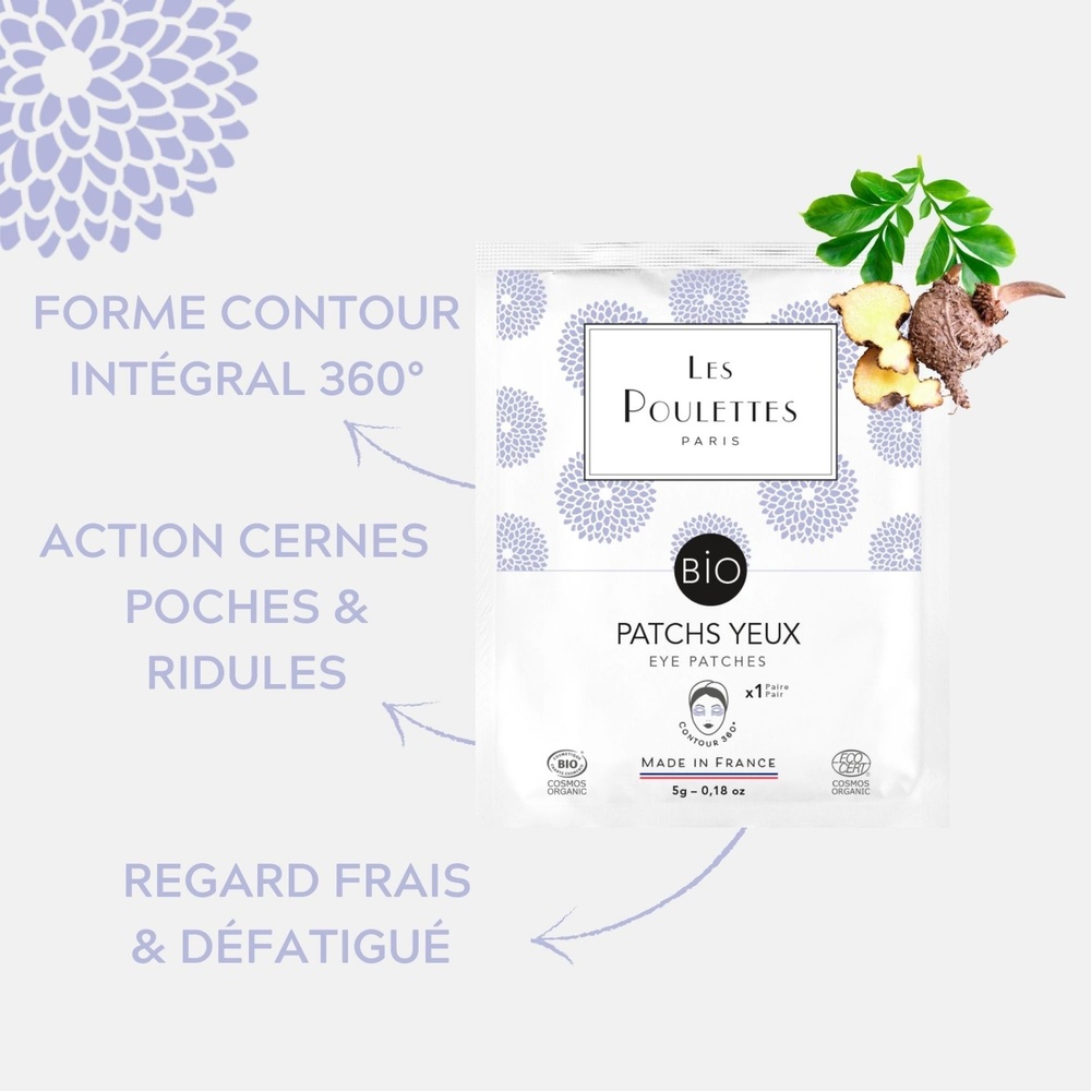 Les Poulettes Patchs Yeux Patchs hydrogel
