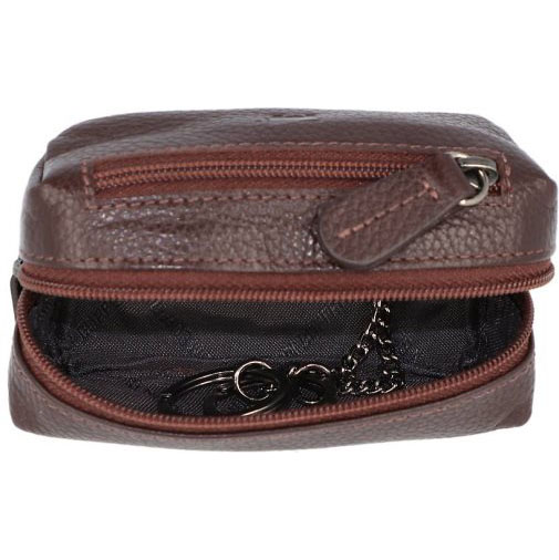 BRAUN BÜFFEL Prato Schlüsseletui Leder 9 cm