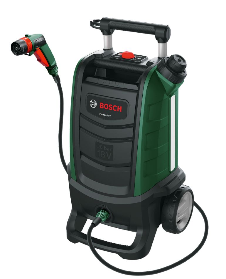 Nettoyeur de batterie Bosch Groen 06008B6101 Fontus GEN II 18 V 2,5 Ah et chargeur