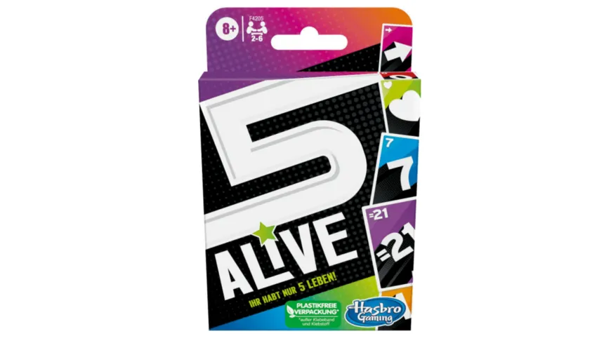 Hasbro Gaming - Five Alive Kartenspiel