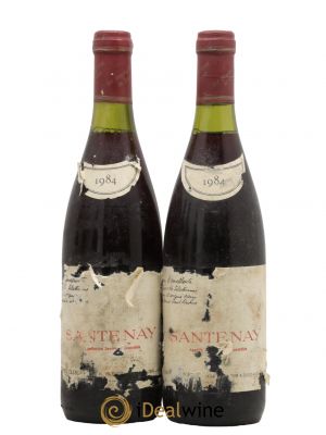 Santenay Raoul Clerget 1984 - Lot de 2 Bouteilles