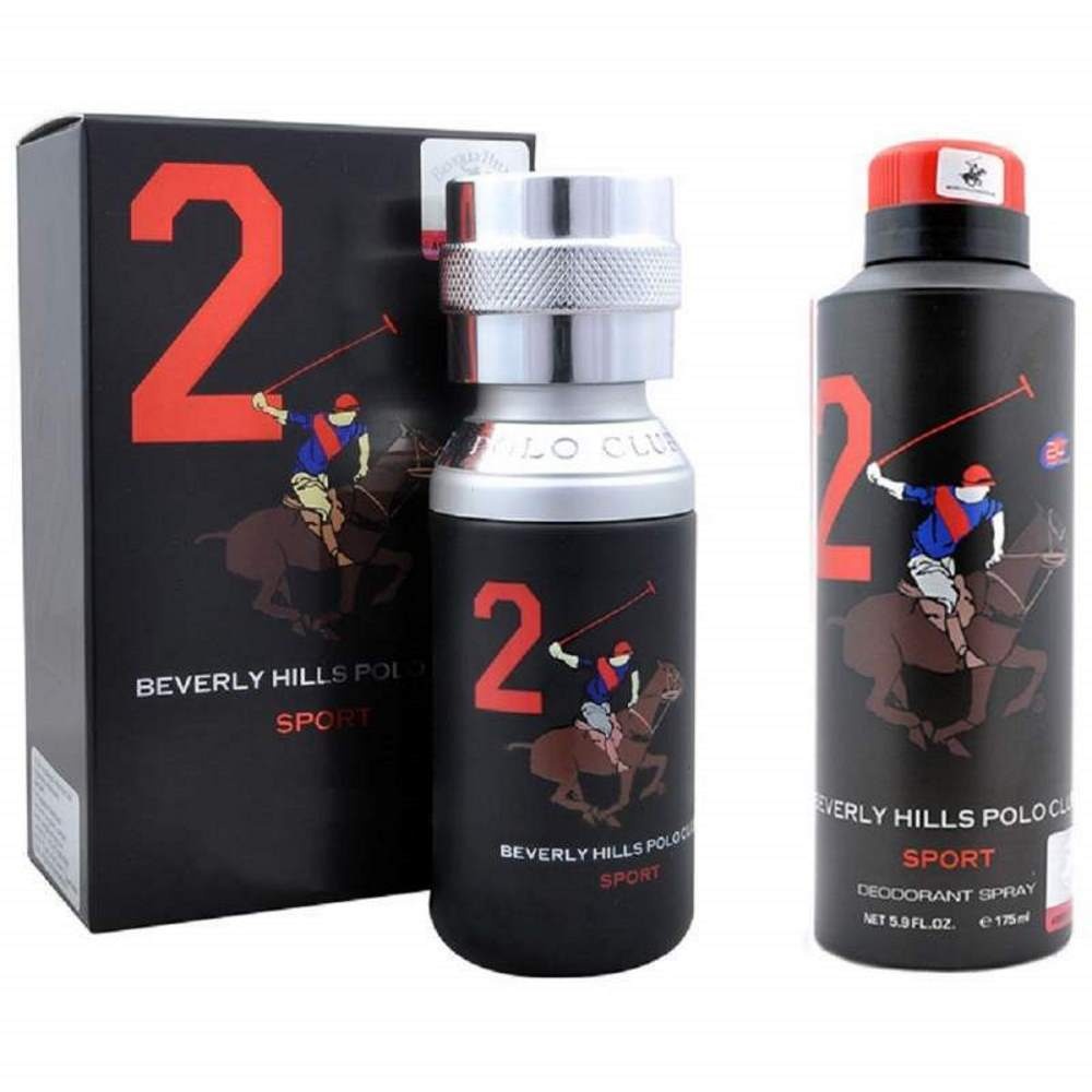 Beverly hills polo club BEVERLY HILLS POLO CLUB SPORT HOMME N°2 Coffret Eau de toilette
