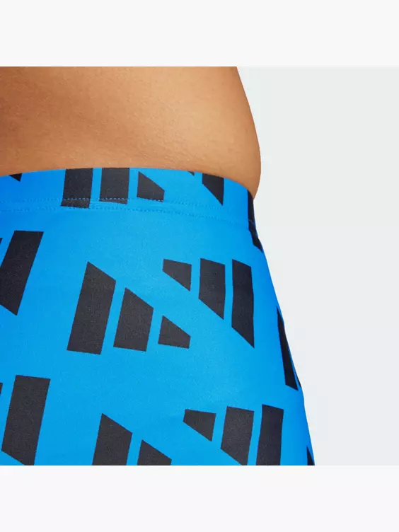 adidas Logo Graphic 2 Inch Boxer-Badehose