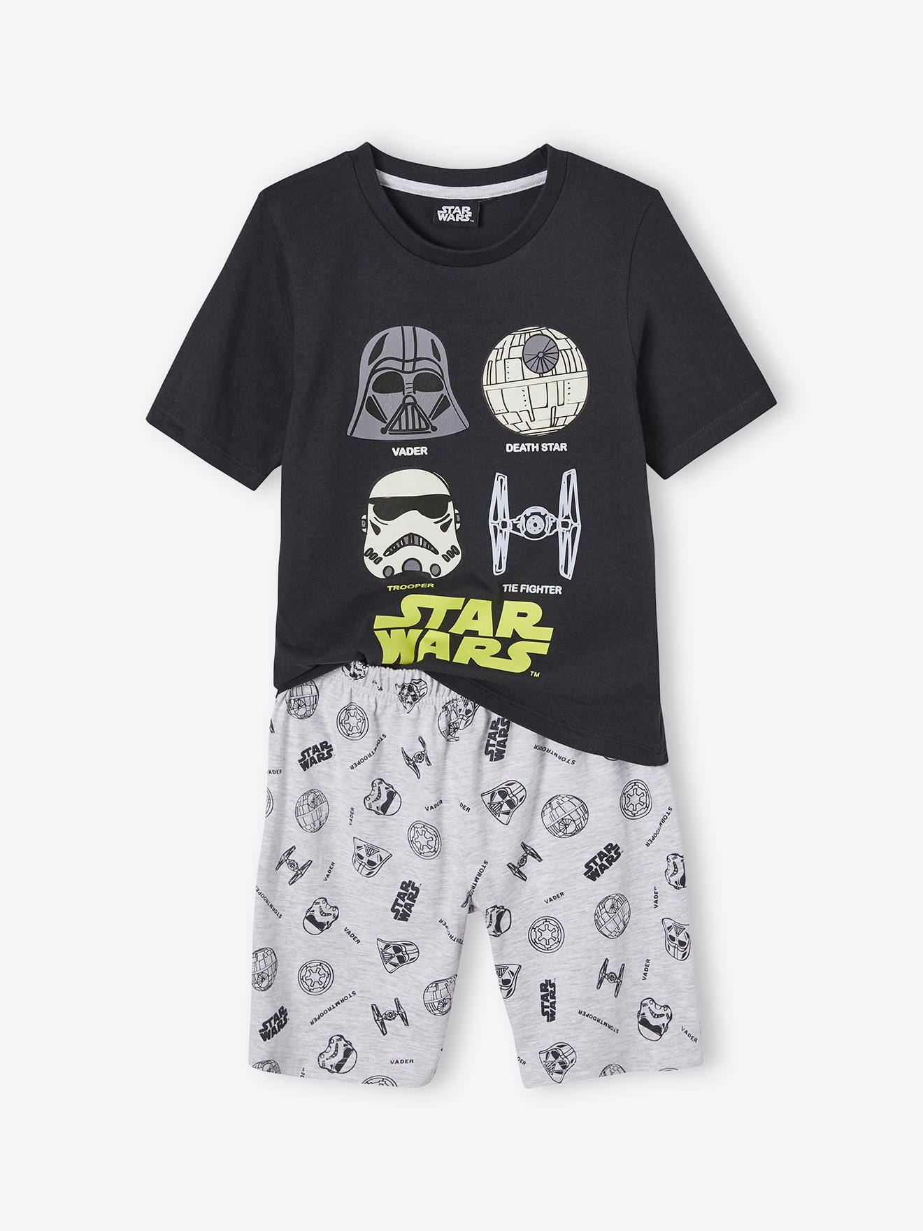 Star Wars Kurzer Kinder Schlafanzug STAR WARS - schwarz