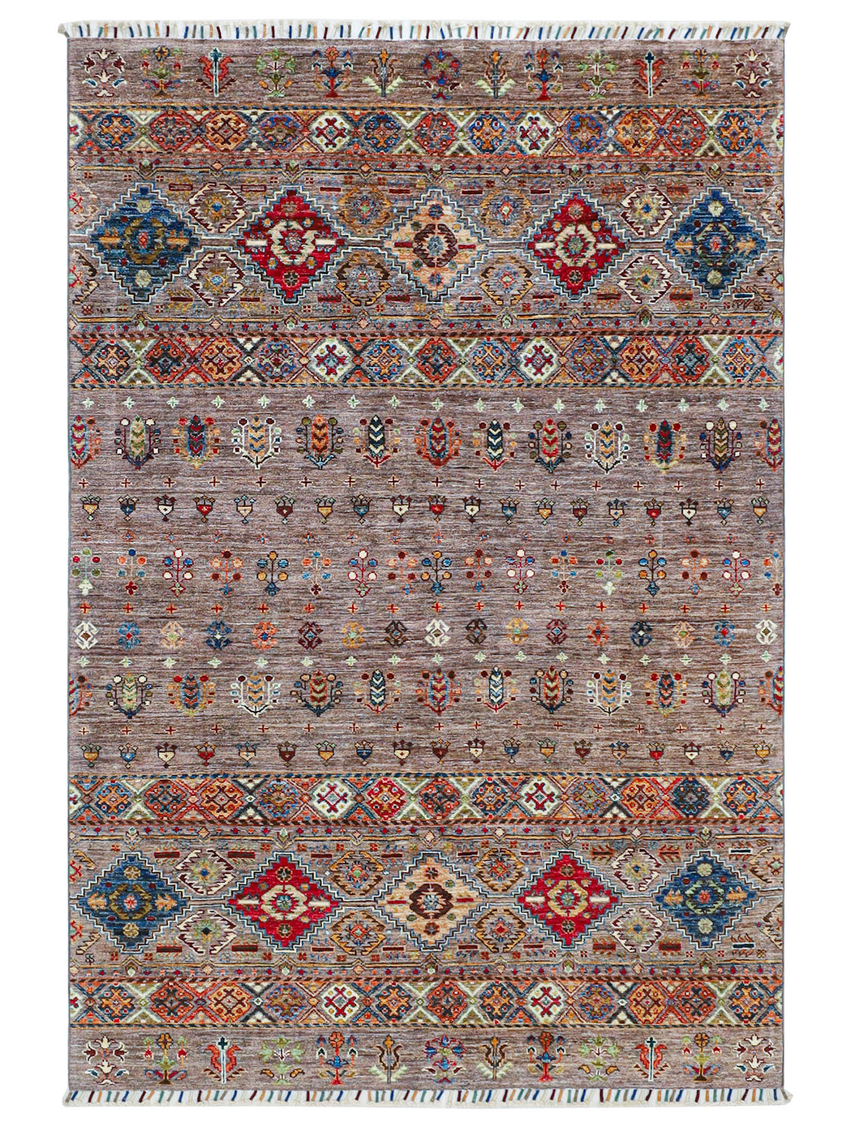 Chobi Schal ca. 154 x 202 cm, Unikat / Einzelstück