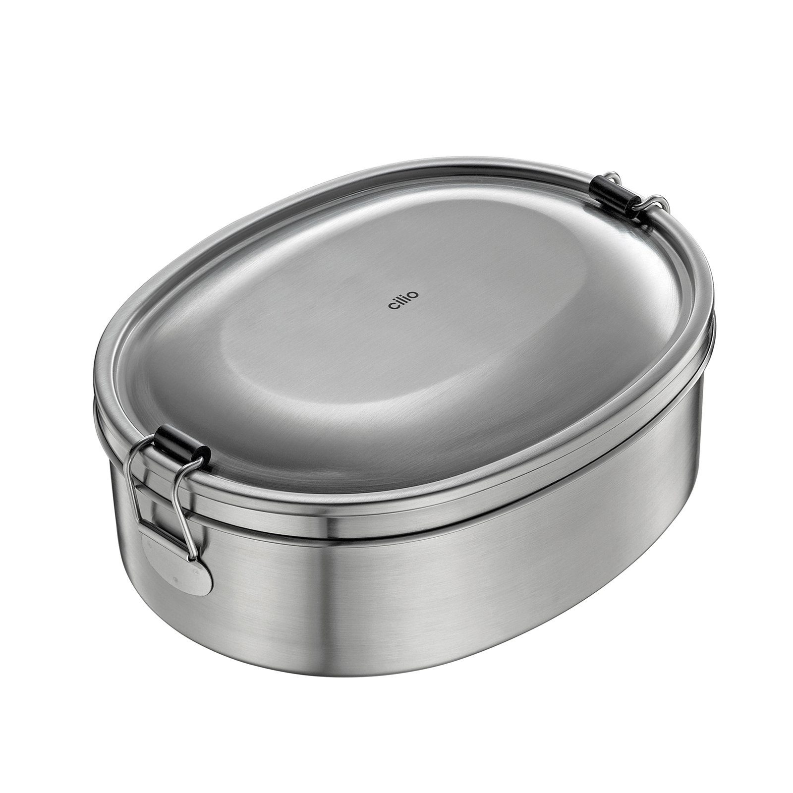 Cilio Lunchbox Lunchbox MONTE oval, Edelstahl, (1-tlg)